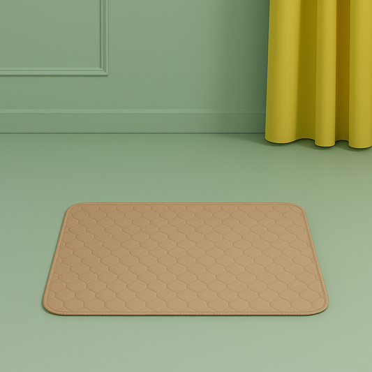 Reusable Dog Pee Pads – Washable Waterproof Training Mat for Puppies & Pets, Durable & Lightweight, 60" x 60"