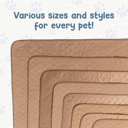Reusable Dog Pee Pads – Washable Waterproof Training Mat for Puppies & Pets, Durable & Lightweight, 60" x 60"